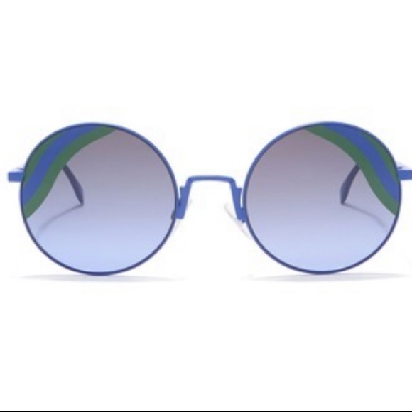 FENDI 53mm Round Sunglasses - Picture 1 of 6